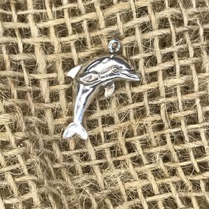 Sterling Silver Dolphin Charm/Pendant